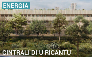 A prima petra posta  pà a Cintrali di u Ricantu. Un passu novu à via di l’autunumia energetica di a Corsica A prima petra posta  pà a Cintrali di u Ricantu. Un passu novu à via di l’autunumia energetica di a Corsica