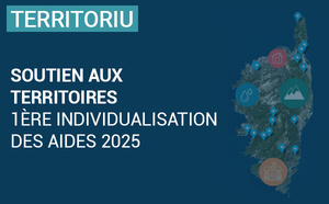 Soutien aux territoires : le Conseil exécutif de Corse mobilise 39 773 099 € au titre de la 1ère individualisation des aides 2025 Soutien aux territoires : le Conseil exécutif de Corse mobilise 39 773 099 € au titre de la 1ère individualisation des aides 2025