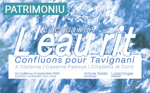 "L’acqua ride", un viaghju artisticu è sensibile longu à u Tavignanu