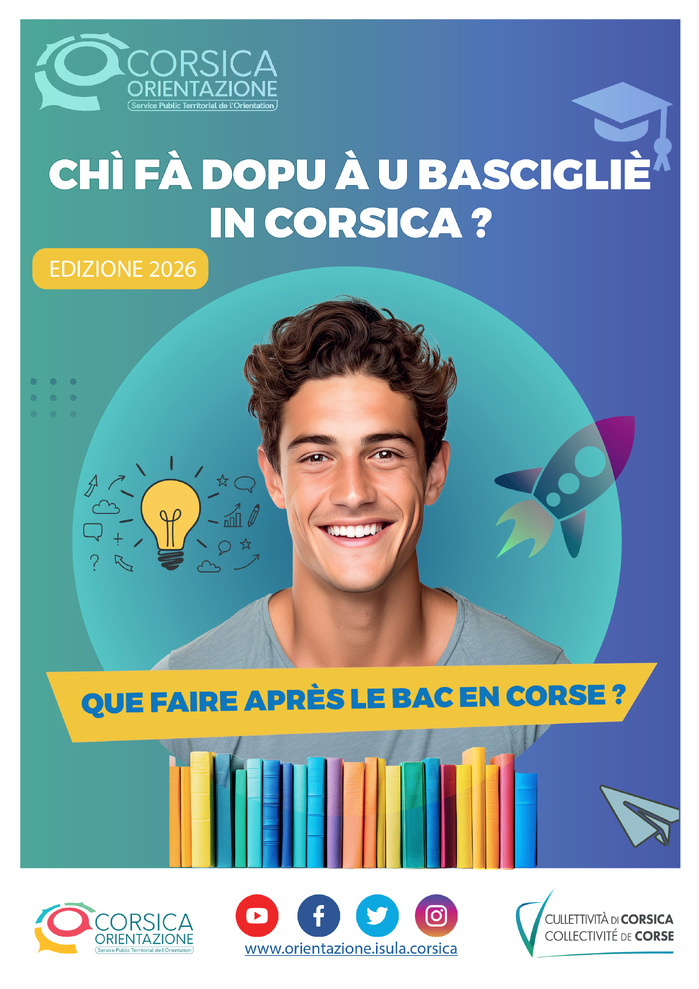 Guida "Chì fà dopu à u bascigliè in Corsica ?" - Edizione 2026 Guida "Chì fà dopu à u bascigliè in Corsica ?" - Edizione 2026