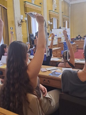 4ta simulazione d’una sessione di u Parlamentu aurupeu di i ghjovani in Corsica, i 28, 29 è 30 d'aprile di u 2026 4ta simulazione d’una sessione di u Parlamentu aurupeu di i ghjovani in Corsica, i 28, 29 è 30 d'aprile di u 2026
