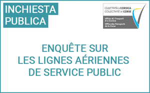 Enquête sur les lignes aériennes de service public Enquête sur les lignes aériennes de service public