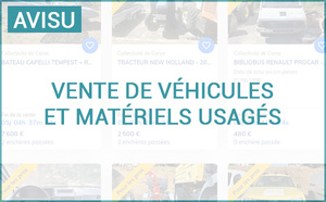 Vente aux enchères 2026 de véhicules, engins et matériels usagés Vente aux enchères 2026 de véhicules, engins et matériels usagés