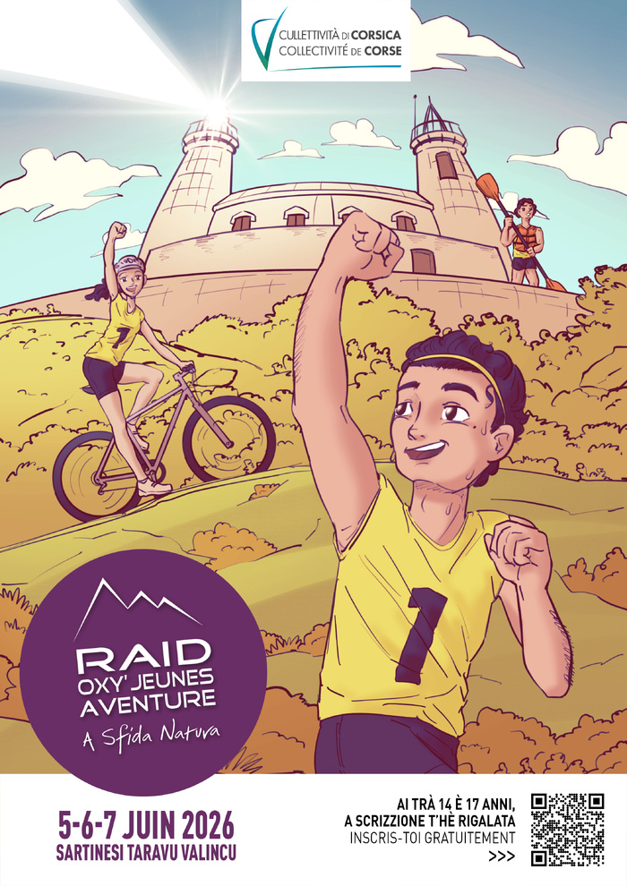Raid Oxy’Jeunes Aventure 2026, da u 5 à u 7 di ghjugnu di u 2026, Taravu Sartinesi Valincu