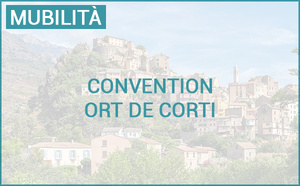 Signature de la convention de l'ORT de Corti, u 29 di lugliu di u 2026