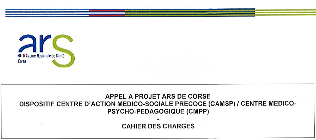 Chjama à prughjettu - CMPP Miziornu suttanu - Appel à projet relatif à la création d’un Centre médical psycho-pédagogique dans l’Extrême Sud