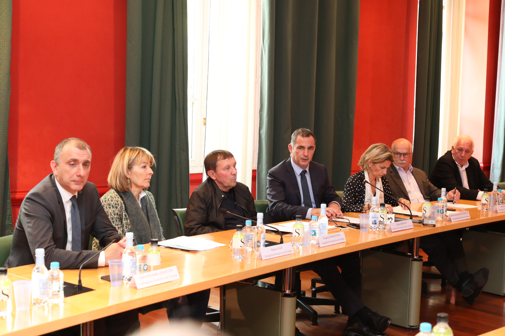 Conférence de Presse du Conseil exécutif de Corse sur la problématique des déchets en Corse