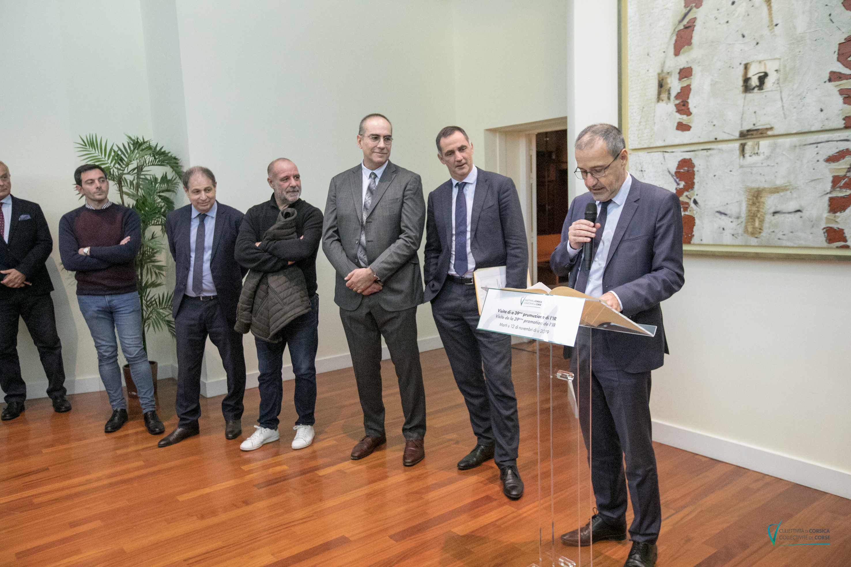 ​Visita di a 39sima  prumuzione « 39/19 » di l’Institutu Righjunale d’Amministrazione di Bastia