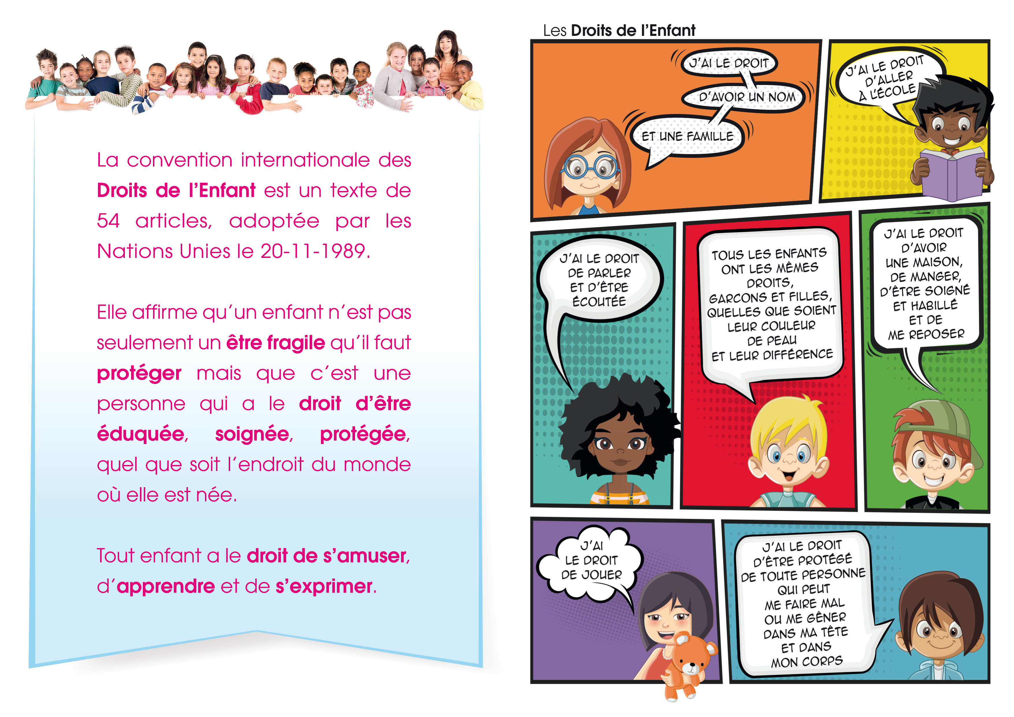 30 ans de la Convention Internationale des Droits de l’Enfant