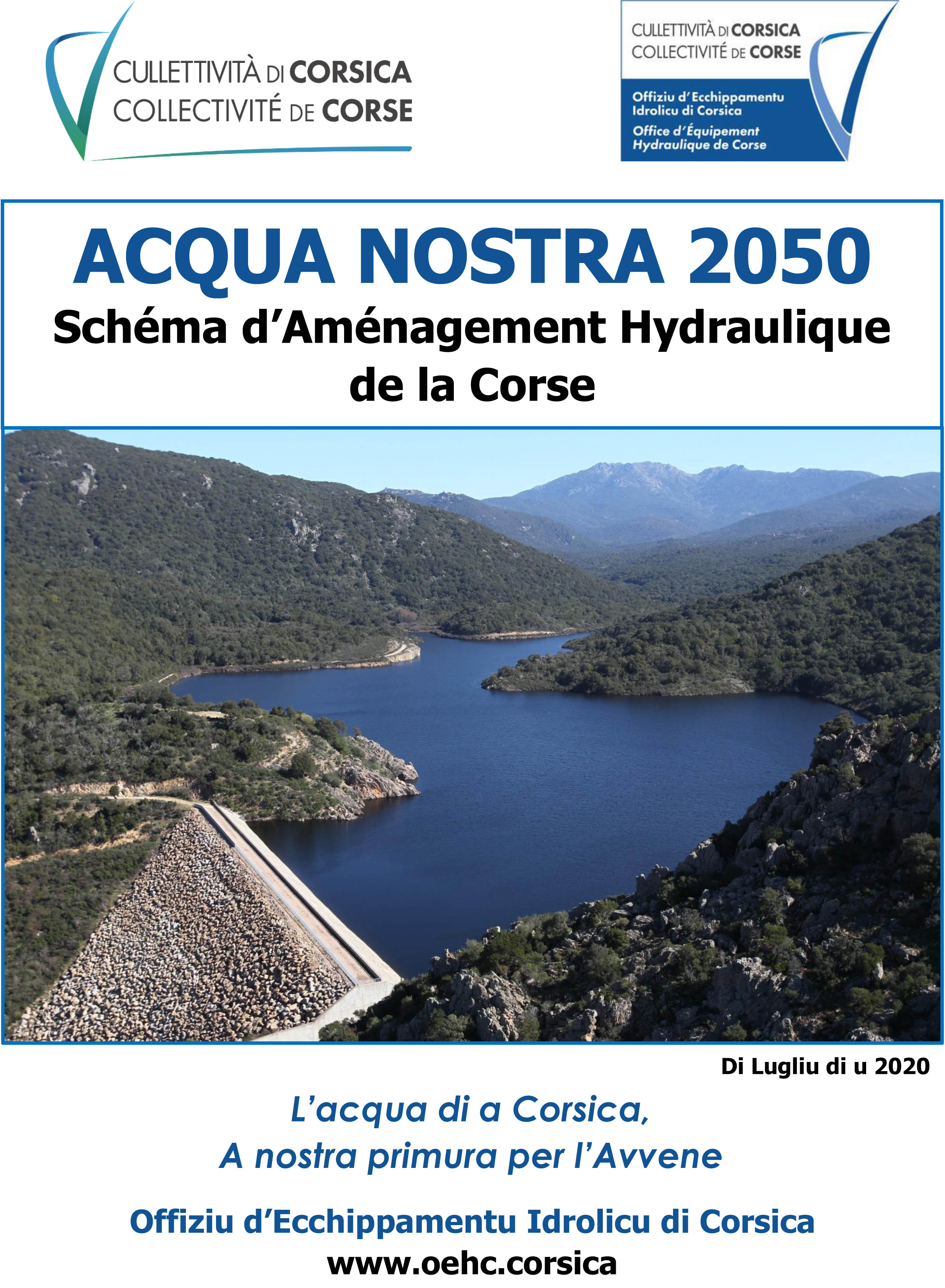 Acqua nostra 2050 - Schéma d'Aménagement Hydraulique de la Corse