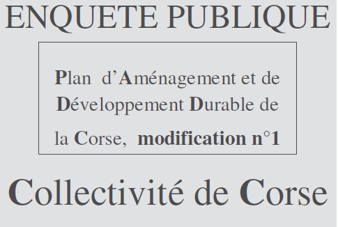 ENQUÊTE PUBLIQUE PADDUC - ESA