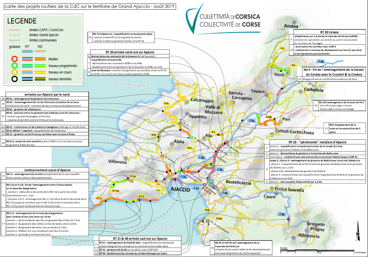 La Collectivité de Corse lauréate de l’appel à projet du fonds mobilités actives «Aménagements Cyclables 2020»