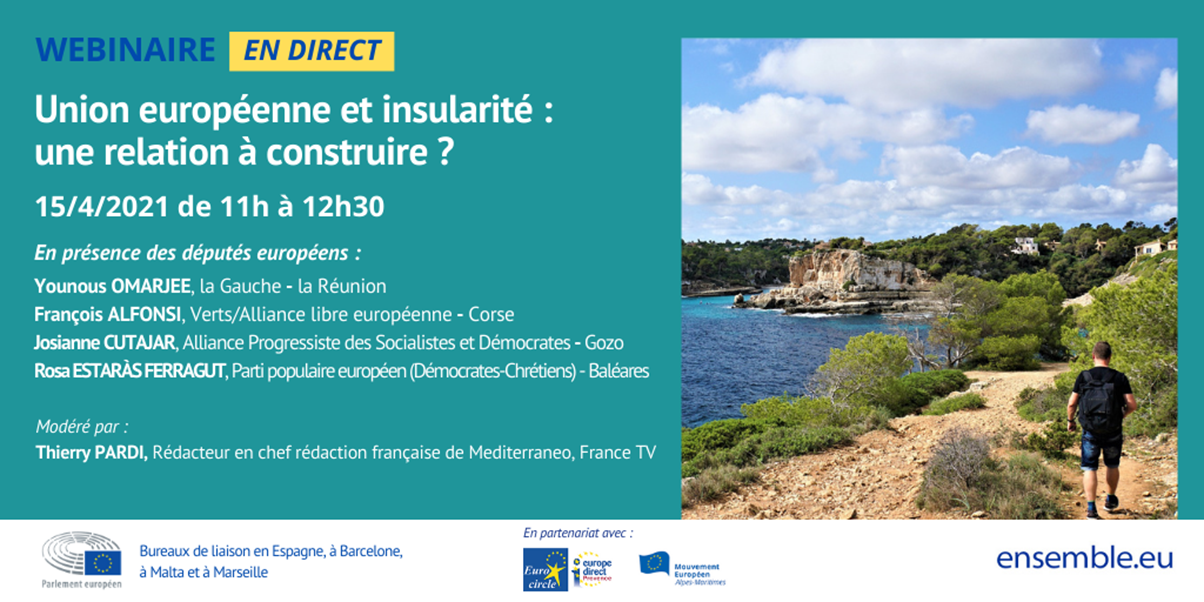Webinaire : "Union Européenne et insularité : une relation à construire ?"