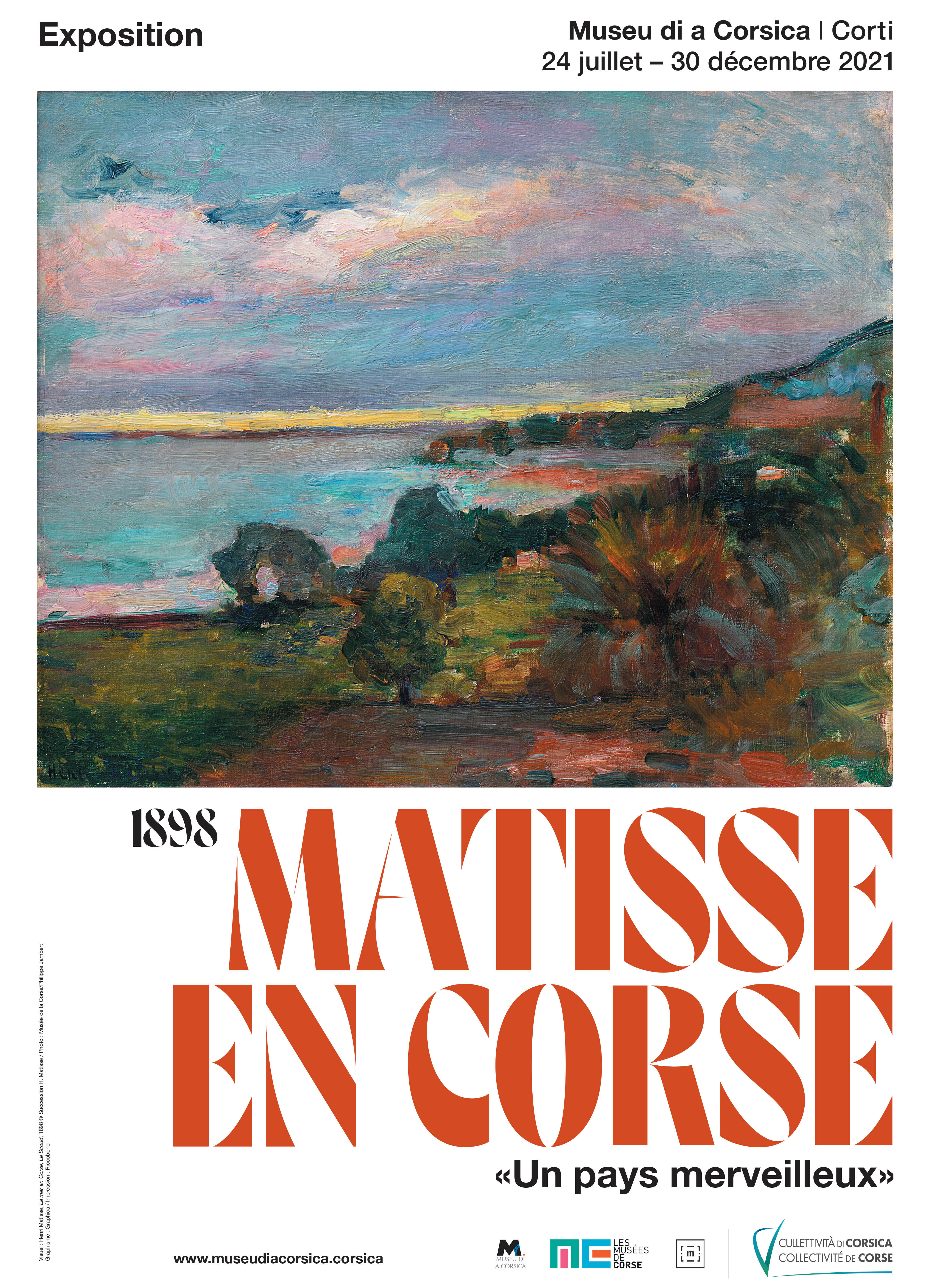 Exposition : 1898, Matisse en Corse, « un pays merveilleux » Exposition : 1898, Matisse en Corse, « un pays merveilleux »