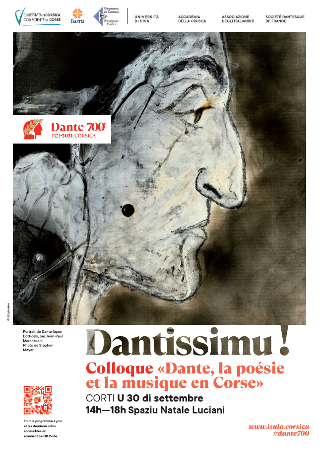 "Dantissimu !" Une programmation événement à l'occasion des 700 ans de la mort de Dante
