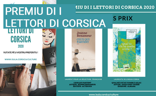 La Collectivité de Corse honore "U premiu di i lettori di Corsica 2020"