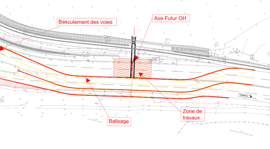 Infrastructures routières du Grand Aiacciu : RT 40 – Travaux de dénivellation du giratoire de la Gravona