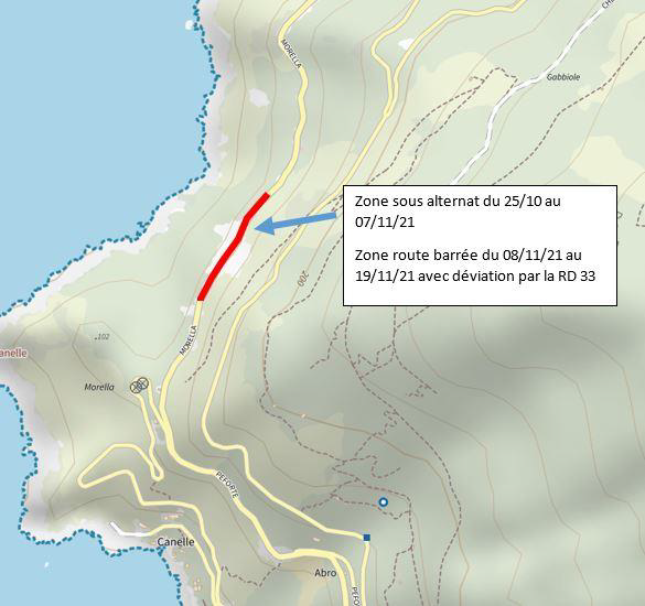 Annexe n°1 : Plan de situation de la zone de coupure