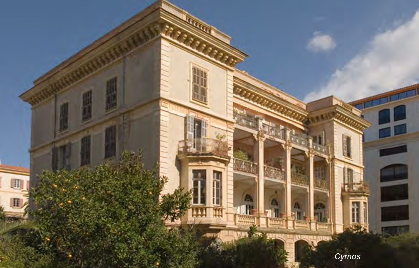 U Gran Palazzu è i Giardini di a Cullettività di Corsica