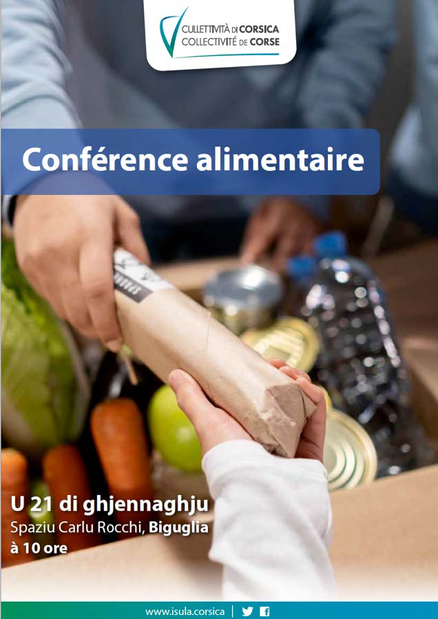 La Collectivité de Corse présente la « Conférence alimentaire »