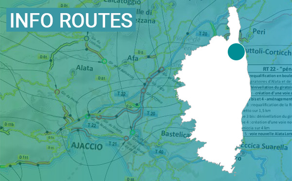 Infrastructures routières : RT 10. La Collectivité de Corse poursuit les travaux de régénération du pont de Casamozza
