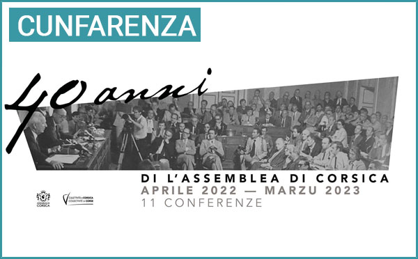 Bertrand Faure poursuit le cycle de conférences consacré aux 40 ans de l'Assemblea di a Corsica
