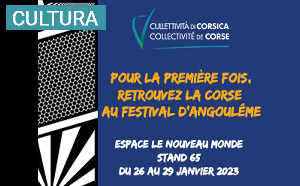 Festivale internaziunale di e Figurette d’Angoulême, a Cullettività di Corsica firma a so prima participazione pè i 50 anni di u Festivale 