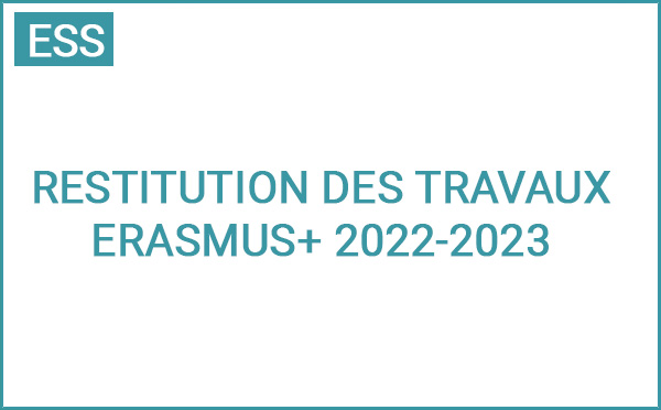 Restitution des travaux conduits par la Collectivité de Corse dans le cadre du programme Erasmus+ 2022-2023 "Education et formation des adultes" Restitution des travaux conduits par la Collectivité de Corse dans le cadre du programme Erasmus+ 2022-2023 "Education et formation des adultes"