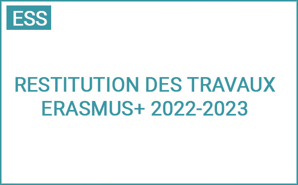 Restitution des travaux conduits par la Collectivité de Corse dans le cadre du programme Erasmus+ 2022-2023 "Education et formation des adultes"