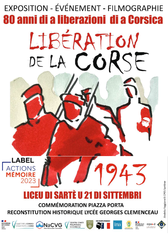 « Ottant’anni di a liberazione di a Corsica » La Collectivité de Corse commémore les 80 ans de la libération de la Corse « Ottant’anni di a liberazione di a Corsica » La Collectivité de Corse commémore les 80 ans de la libération de la Corse