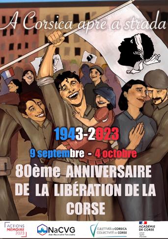 « Ottant’anni di a liberazione di a Corsica » La Collectivité de Corse commémore les 80 ans de la libération de la Corse