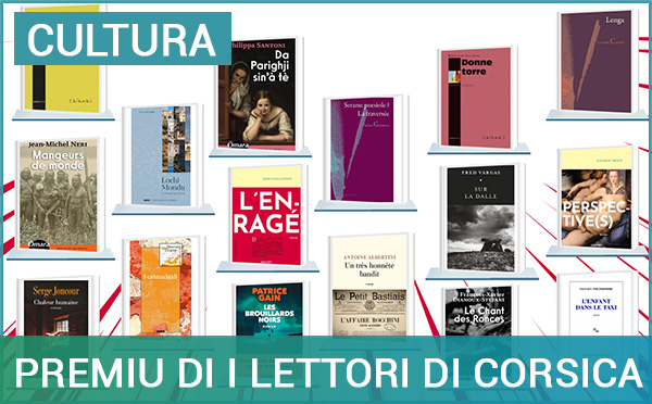 Premiu di i lettori di Corsica 2024 : votez pour votre livre préféré jusqu'au 30 juin 2024 !