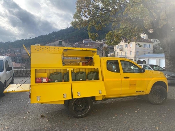 Risicu d’incendiu : a Cullettività di Corsica cuntinueghja à mudernizà l’attrazzatura