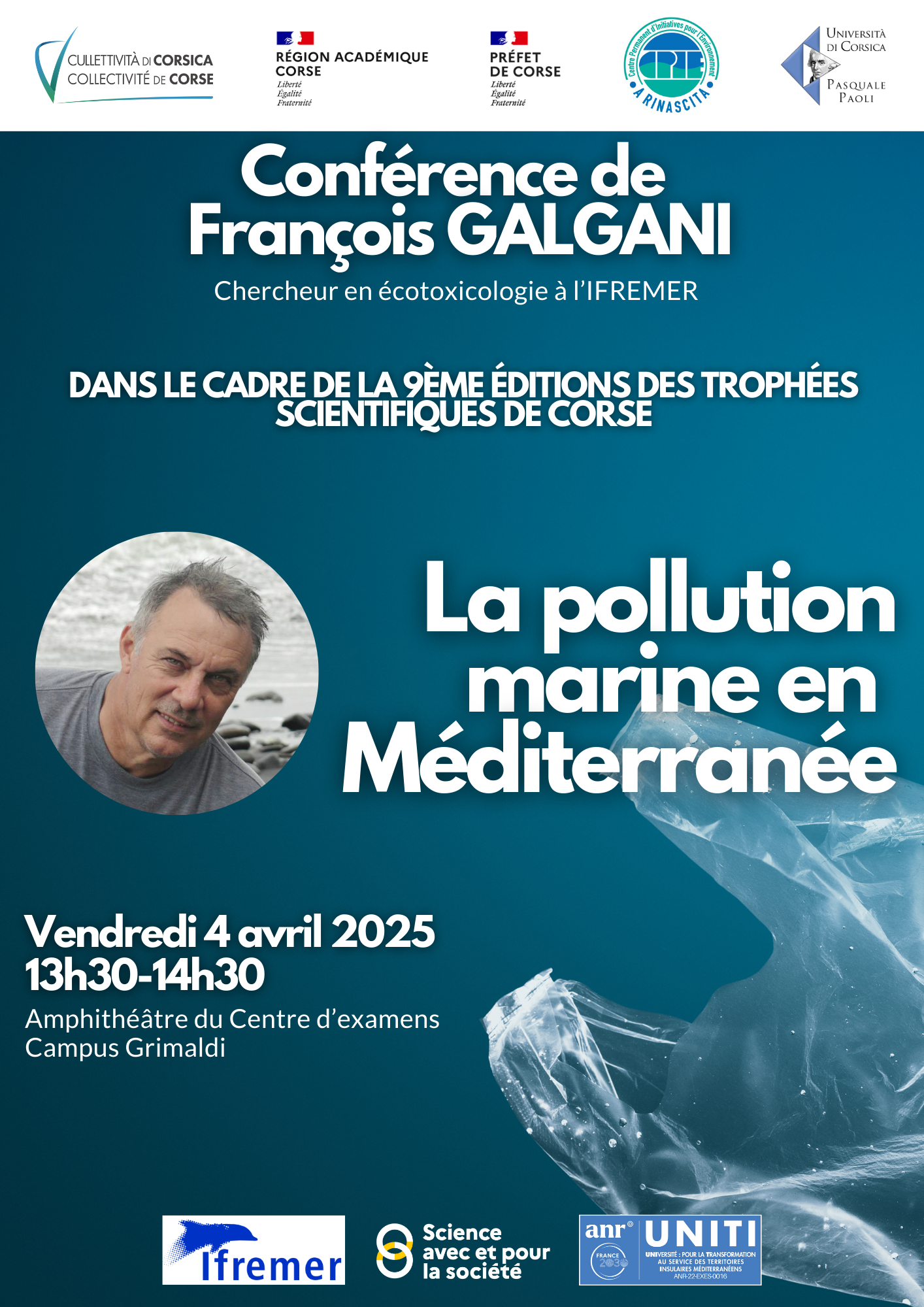 9esima edizione di i Trufei Scentifichi di Corsica "A ghjuventù attore di a scienza", u 4 d'aprile in Corti