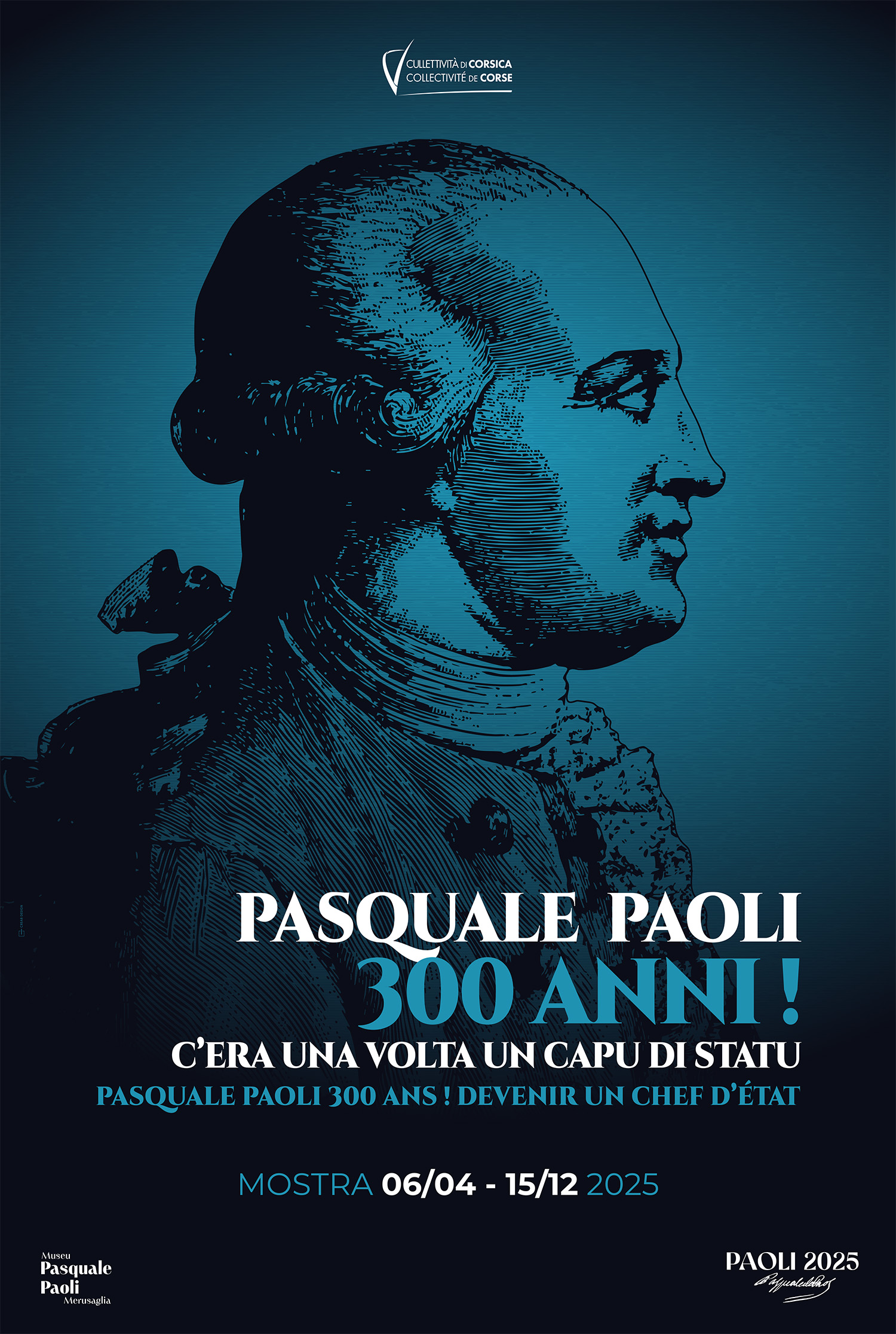 Mostra : "Pasquale Paoli, 300 anni ! C'era una volta un Capu di Statu" à u museu Pasquale Paoli in Merusaglia 