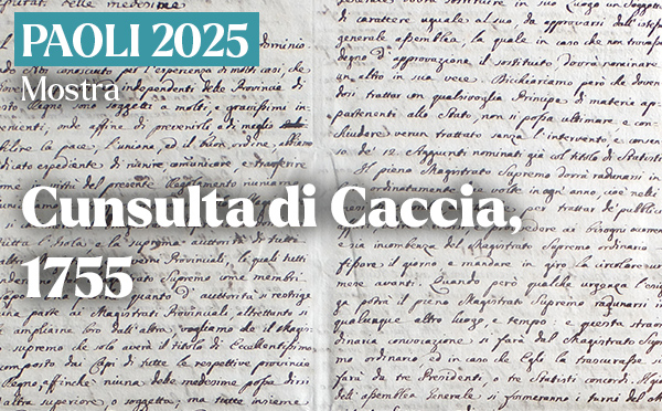 Mostra : "Cunsulta di Caccia, 1755", luni u 21 d'aprile in Castifau