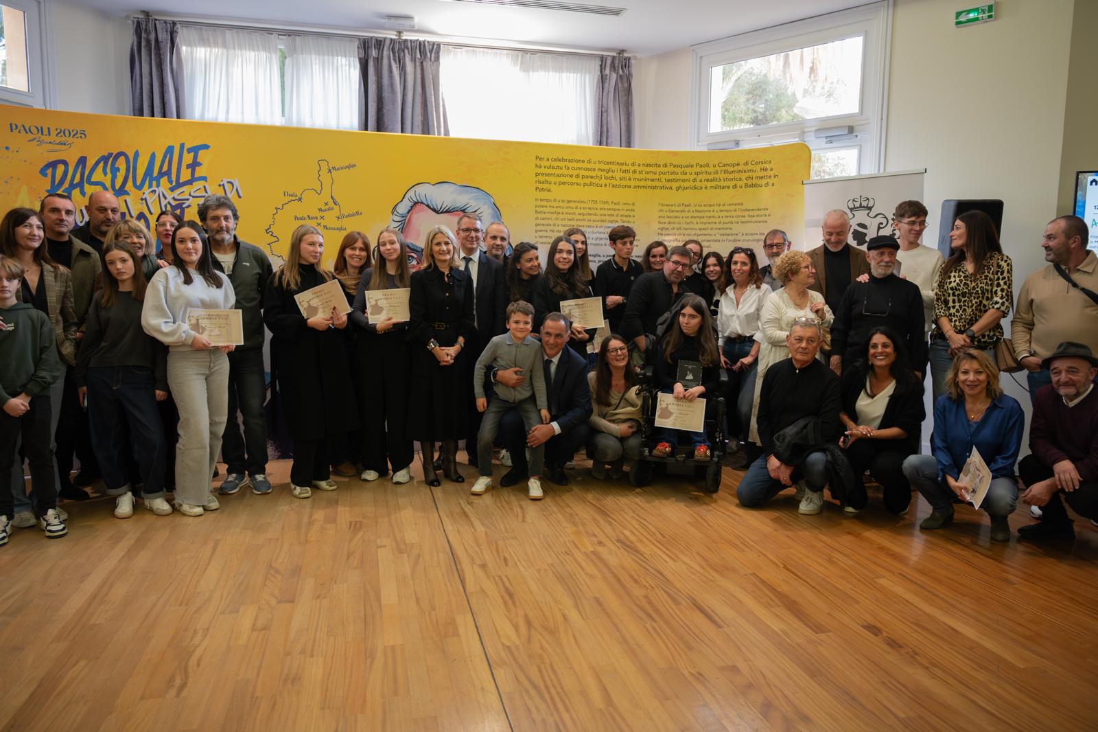 Cerimonia di premiazione di u Premiu Andria Fazi 2025