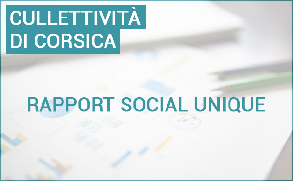 Raportu suciale unicu di a Cullettività di Corsica per l'annu 2024