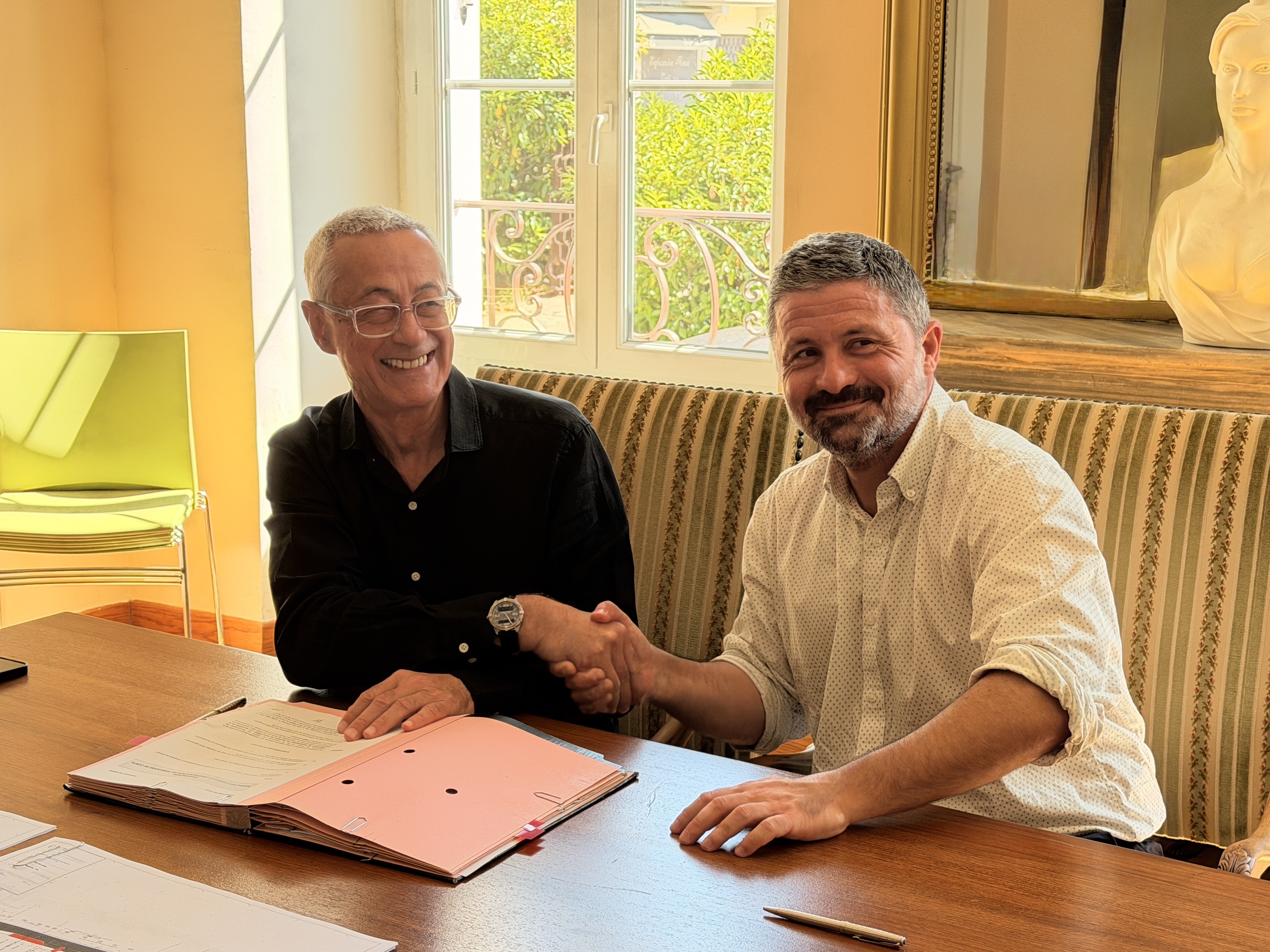 Signature de la convention de l'ORT de Corti, u 29 di lugliu di u 2026