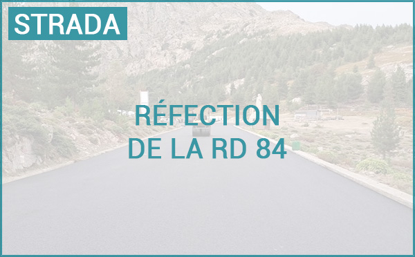 Présentation des travaux de réfection de la RD 84