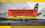 Fermeture de l’aéroport de Figari jusqu’au 24 mars 2019