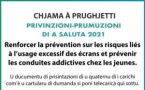 APPEL A PROJETS PREVENTION-PROMOTION DE LA SANTE 2021 : renforcer la prévention sur les risques liés à l’usage excessif des écrans et prévenir les conduites addictives chez les jeunes.