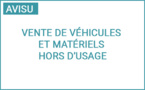 Vente aux enchères de véhicules et matériels hors d’usage