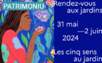 Les Rendez-vous aux Jardins - Edition 2024 : "les cinq sens au jardin"