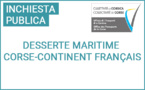 Synthèse des résultats des consultations publiques sur le transport maritime entre la Corse et le continent français