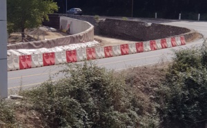 RT20 - travaux d’aménagement de la traverse de Funtanone : perturbation de la circulation