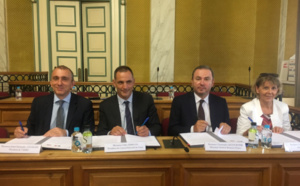 Signature de la convention cadre entre la Collectivité de Corse et Business France