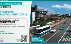 La rocade d'Aiacciu devient un boulevard urbain