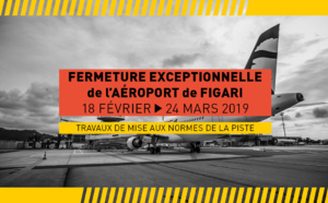 Fermeture de l’aéroport de Figari jusqu’au 24 mars 2019