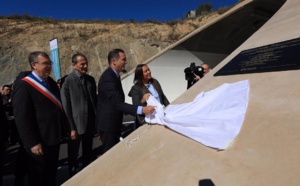 Inauguration de la déviation de Prupià et du tunnel de Vighjaneddu